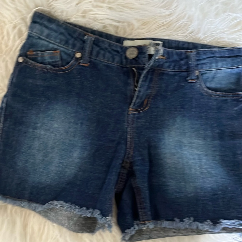 Blue Epic jean shorts. Size 2.